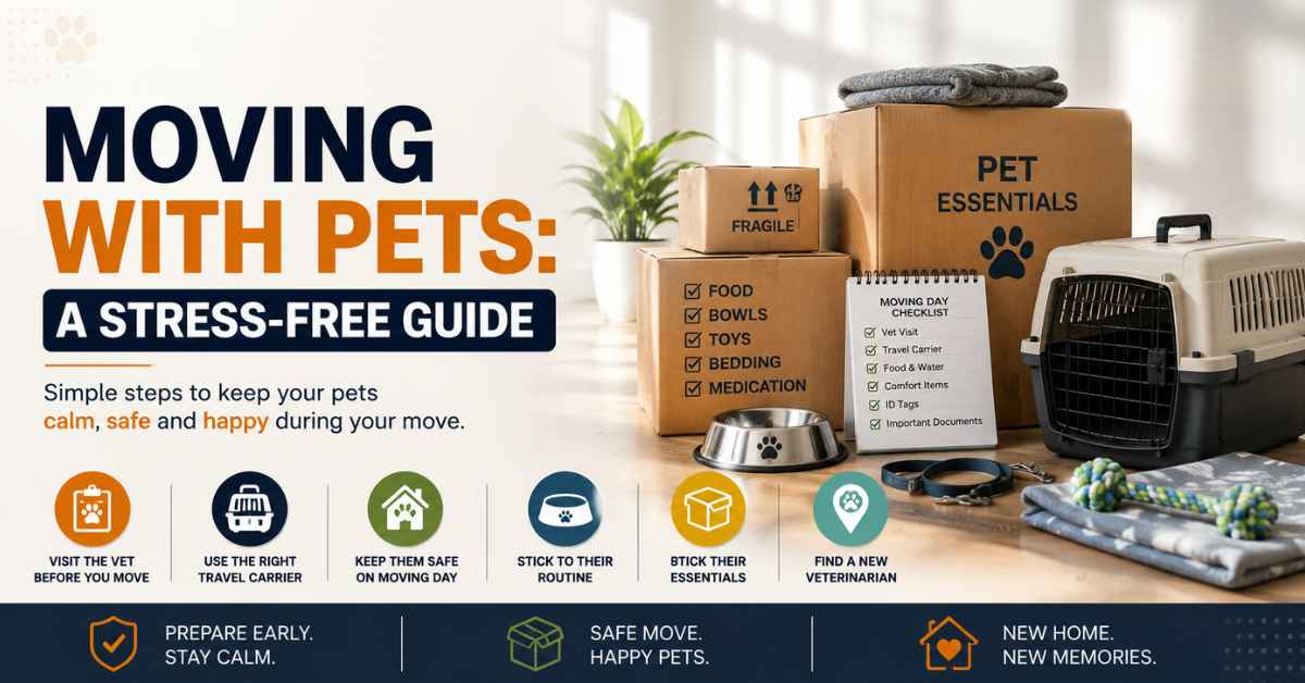 Moving with Pets: A Stress-Free Guide