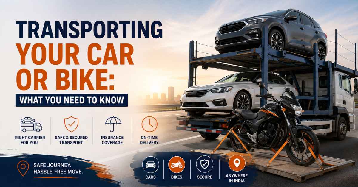 Transporting Your Car or Bike: What You Need to Know
