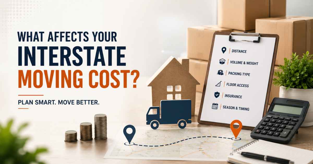 What Actually Affects Your Interstate Moving Cost
