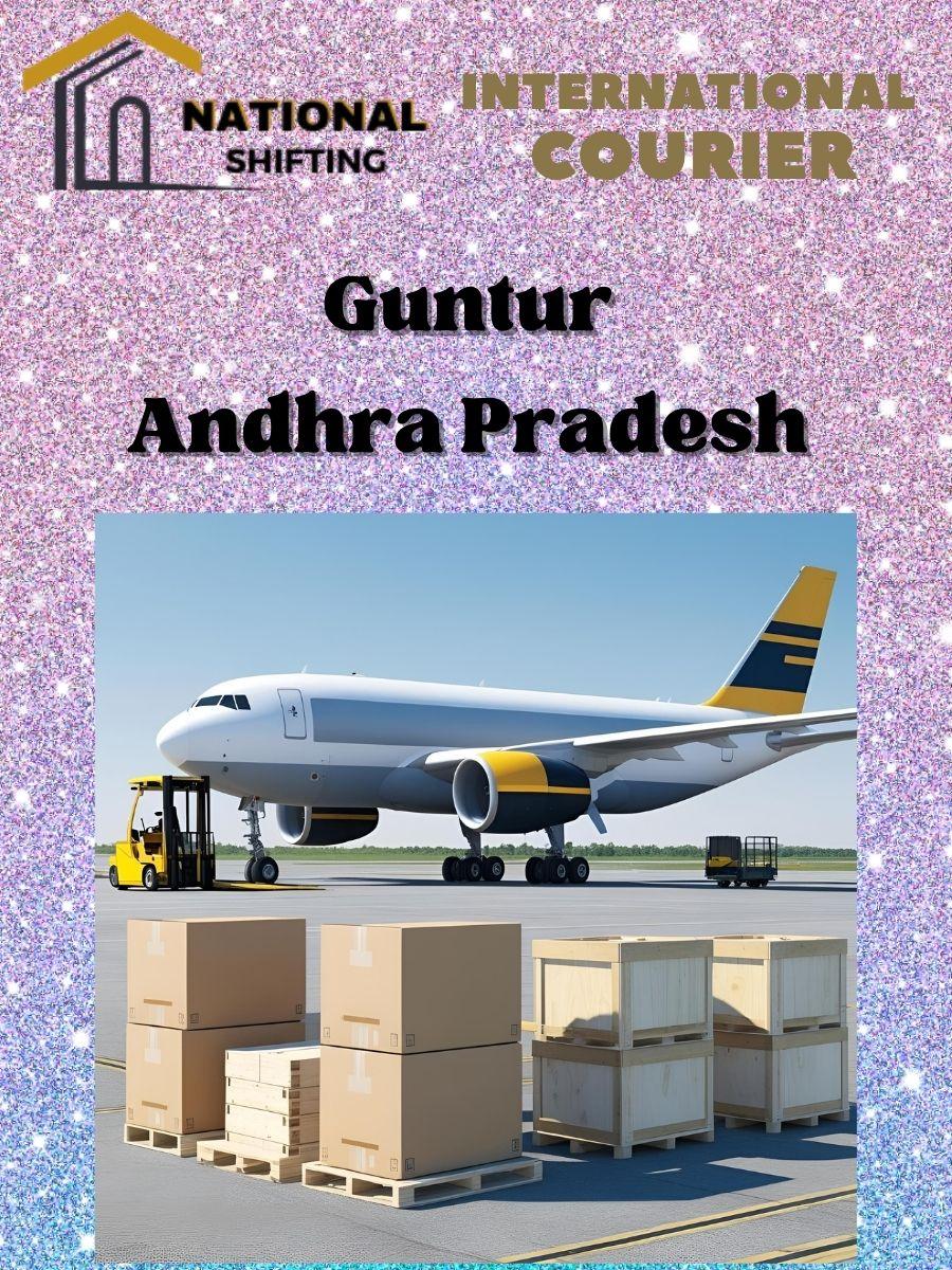 International courier services in Guntur