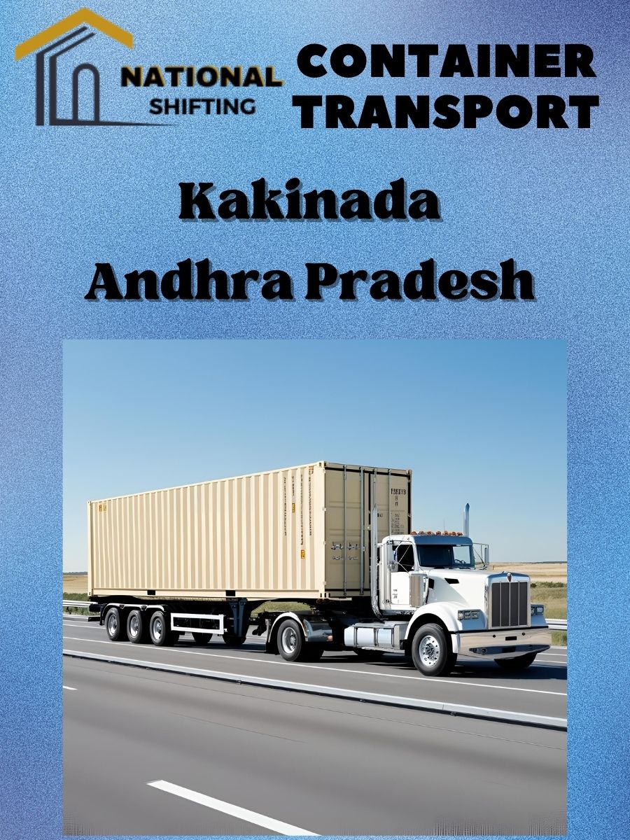 Container transport services in Kakinada
