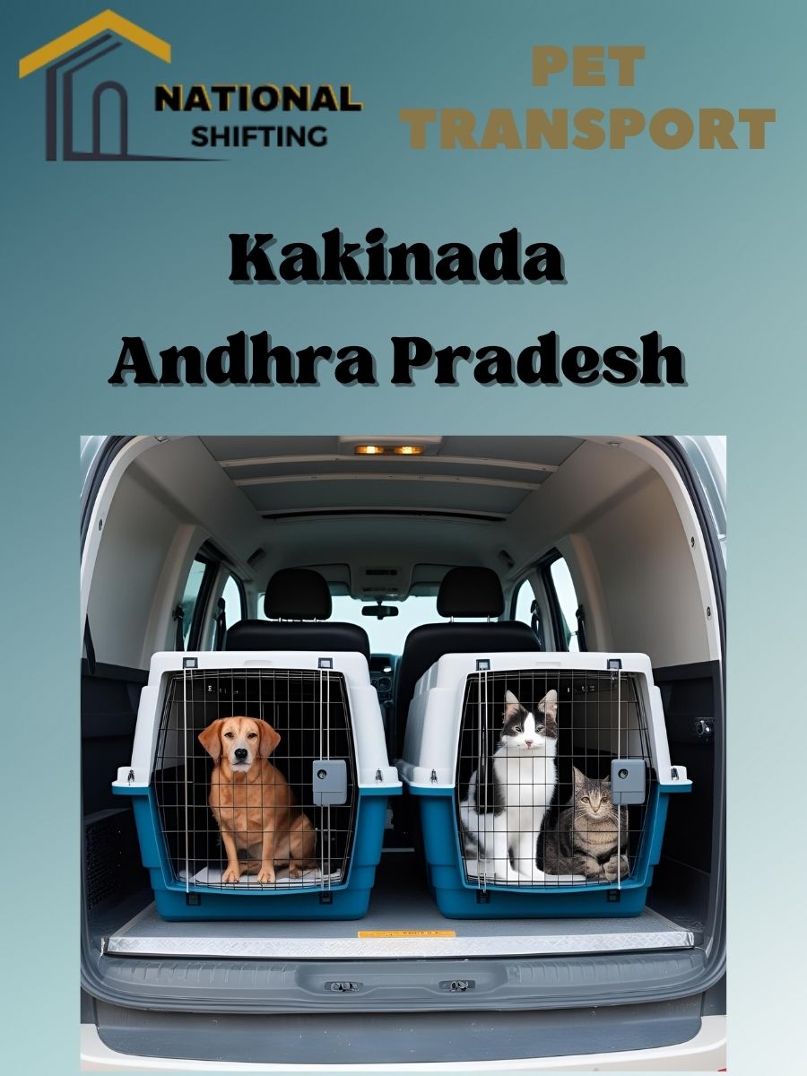 Pet transport services in Kakinada