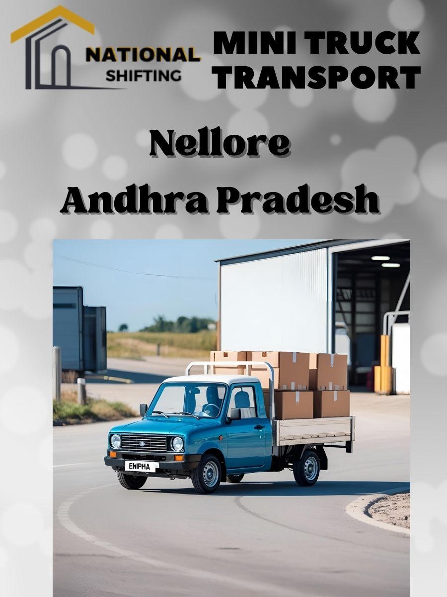 Mini truck transport services in Nellore