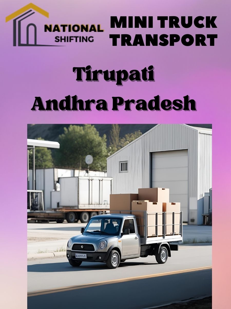 Mini truck transport services in Tirupati