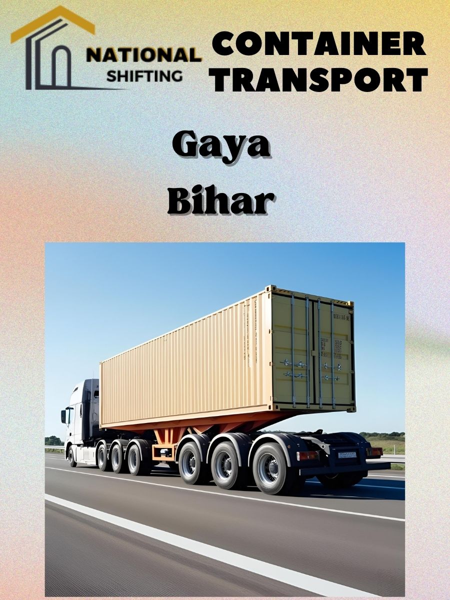 Container transport services in Gaya