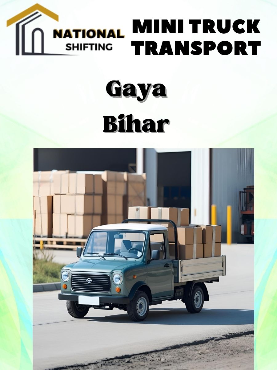 Mini truck transport services in Gaya