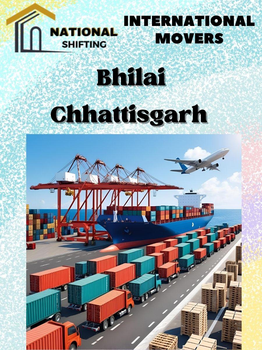 international movers and packers services in Bhilai