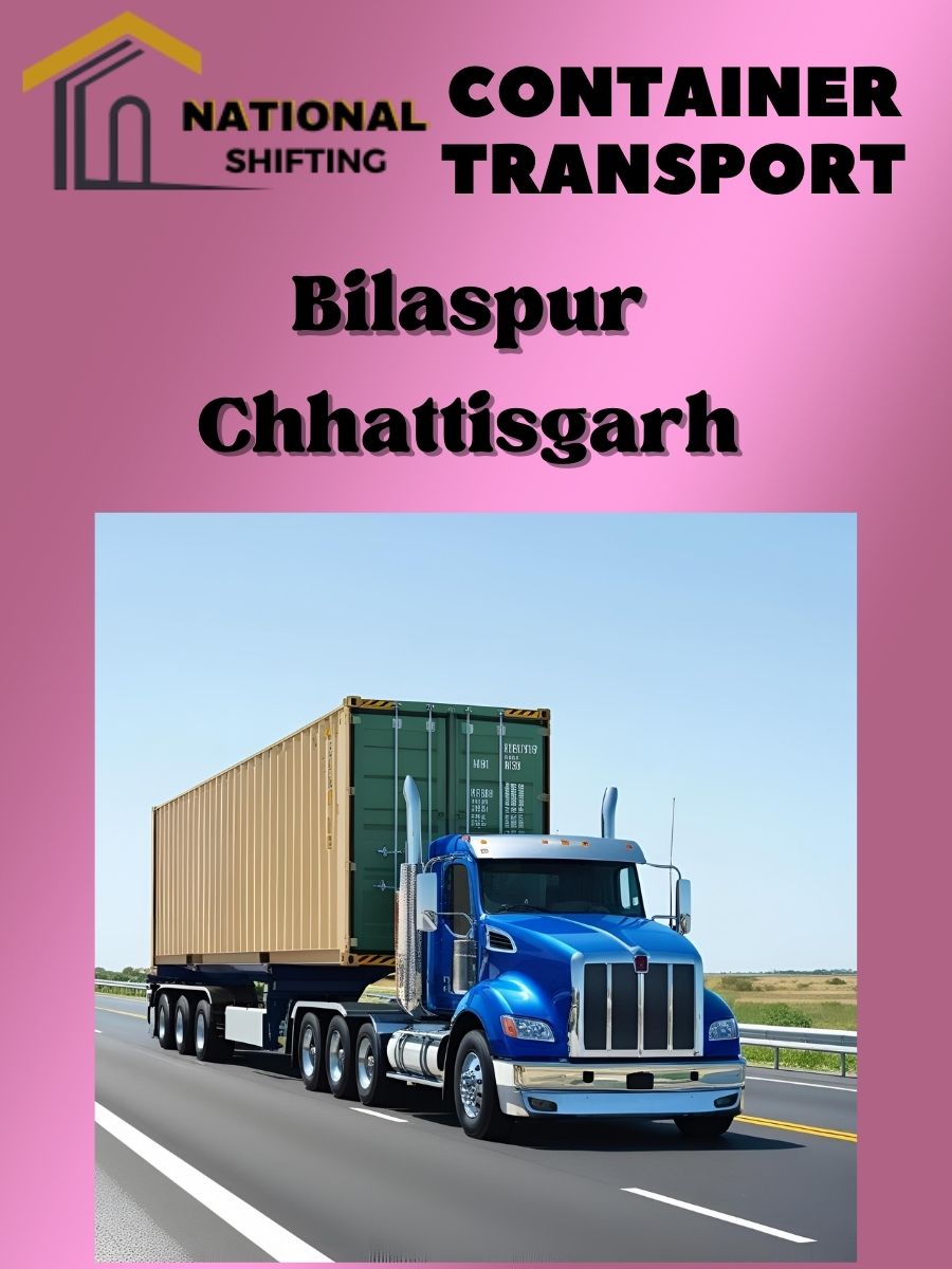 Container transport services in Bilaspur