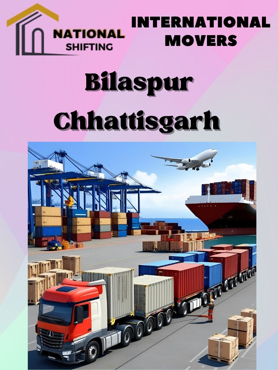 international movers and packers services in Bilaspur