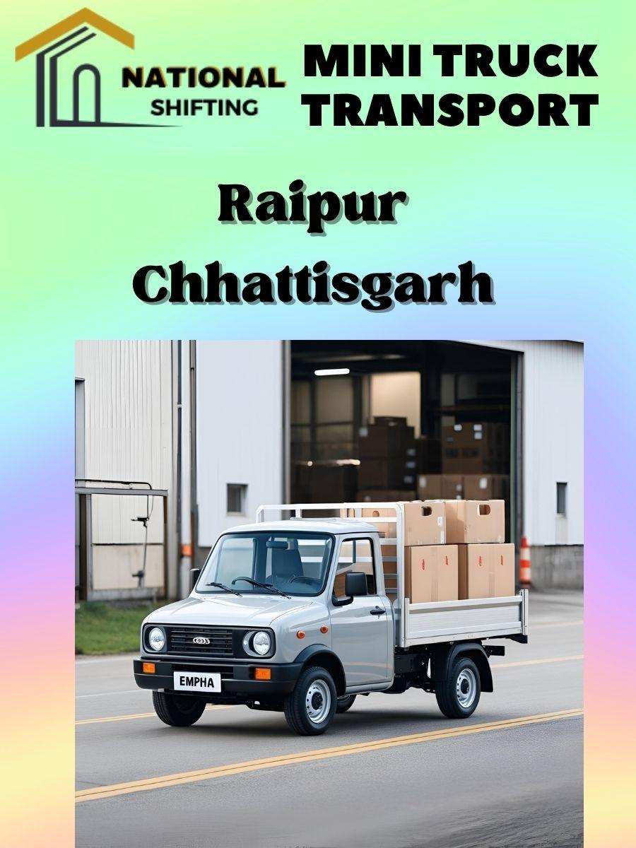 Mini truck transport services in Raipur