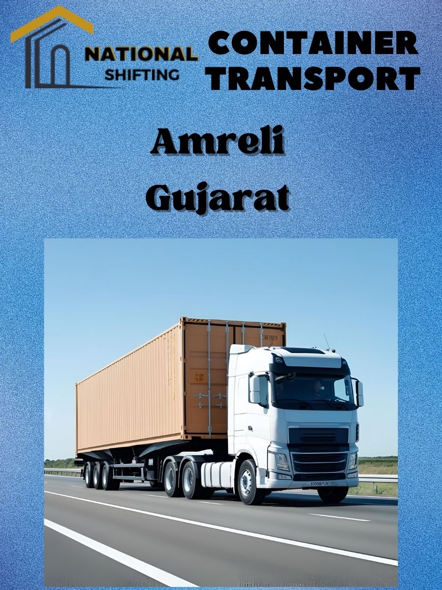 Container transport services in Amreli
