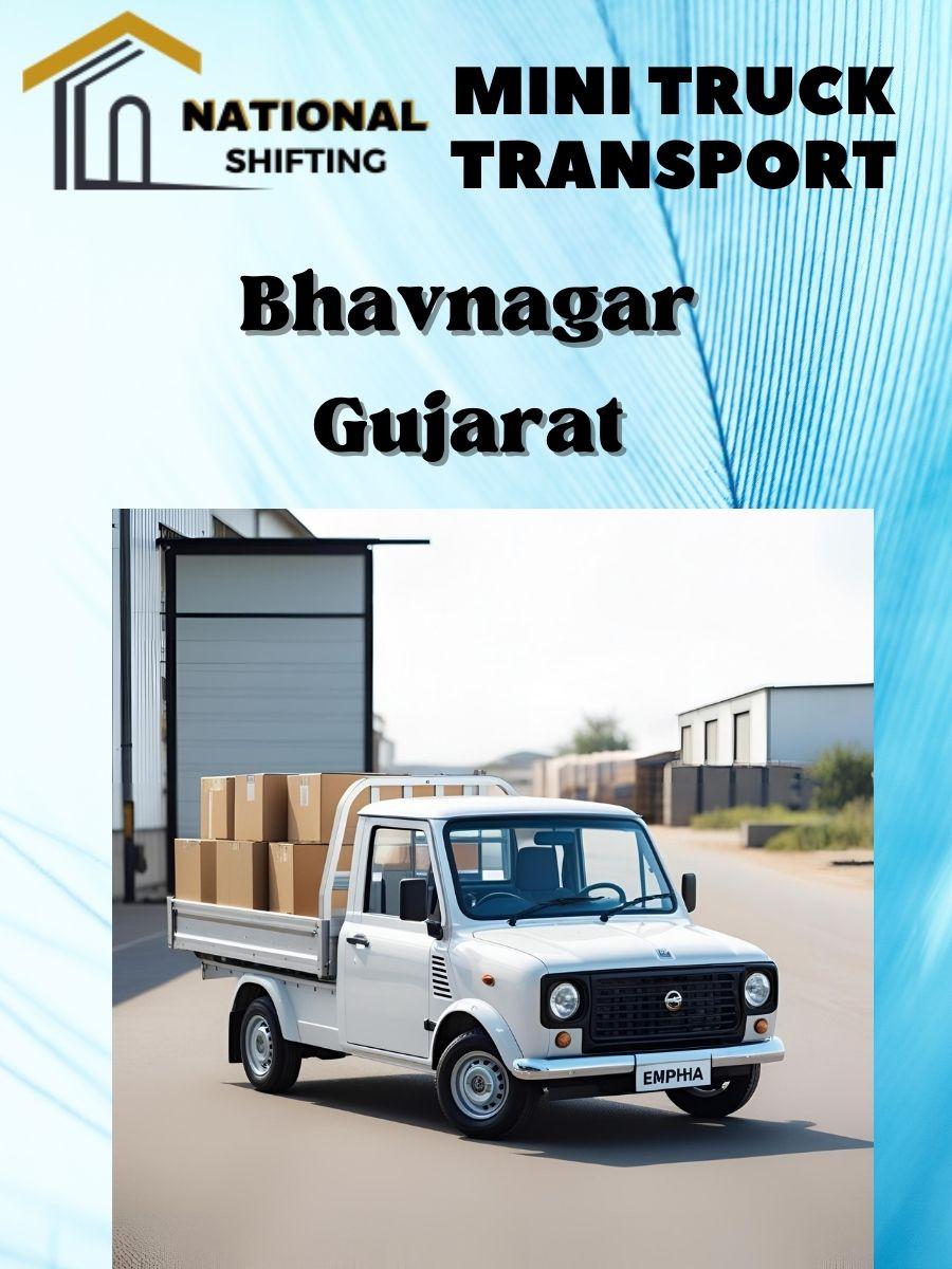 Mini truck transport services in Bhavnagar