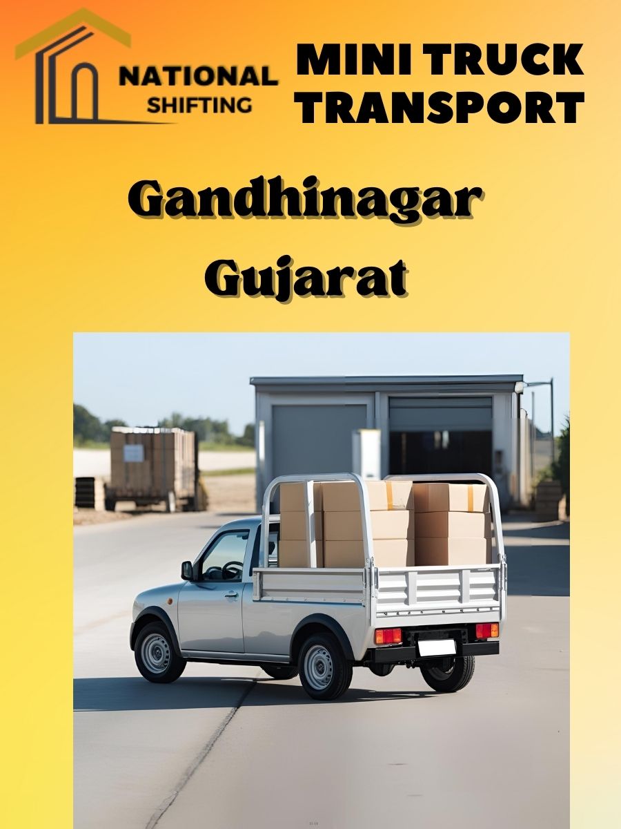 Mini truck transport services in Gandhinagar
