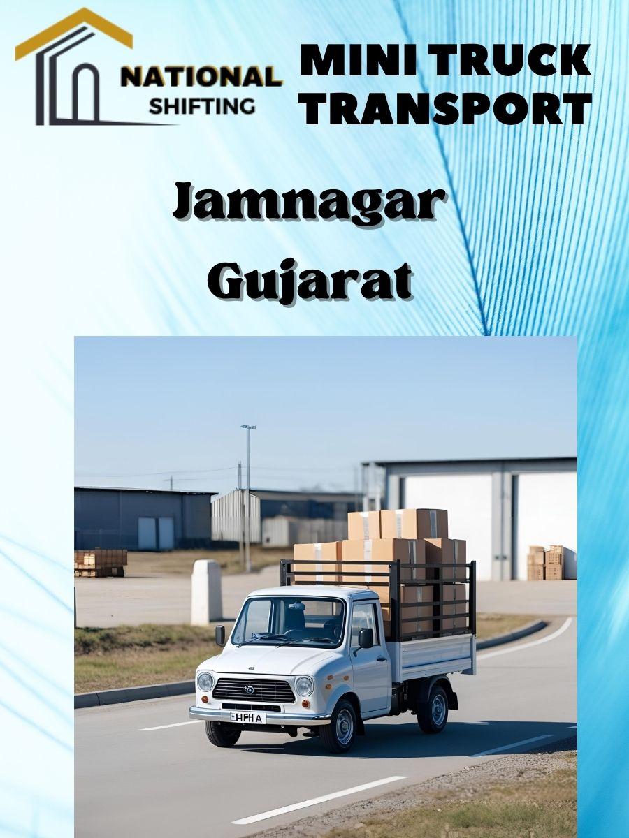 Mini truck transport services in Jamnagar