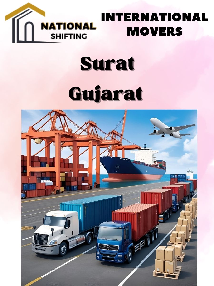 international movers and packers services in Surat