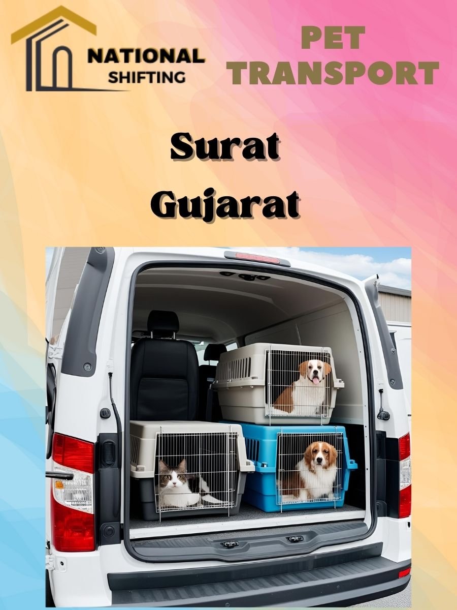 Pet transport services in Surat