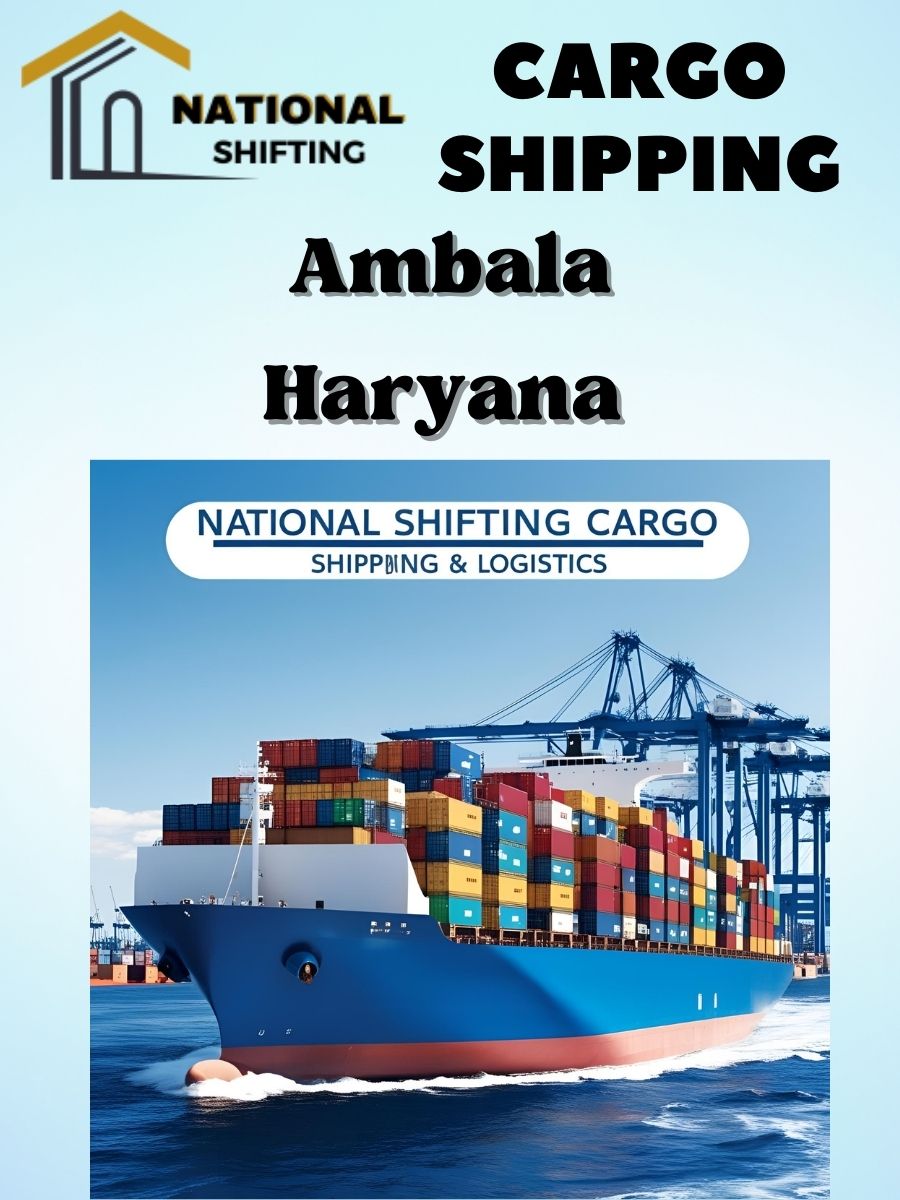 Cargo shipping services in Ambala