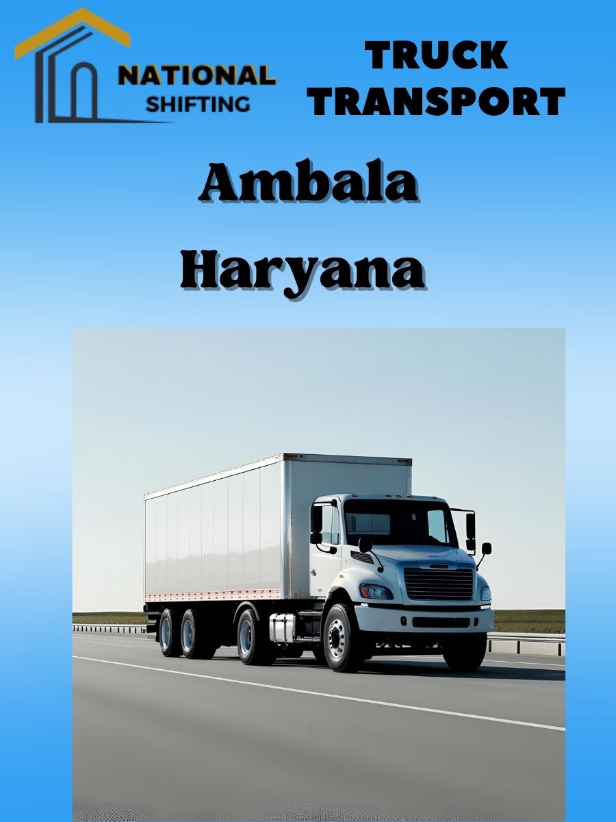 truck transport services in Ambala