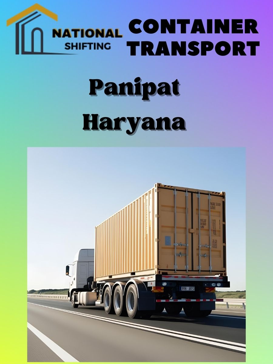 Container transport services in Panipat