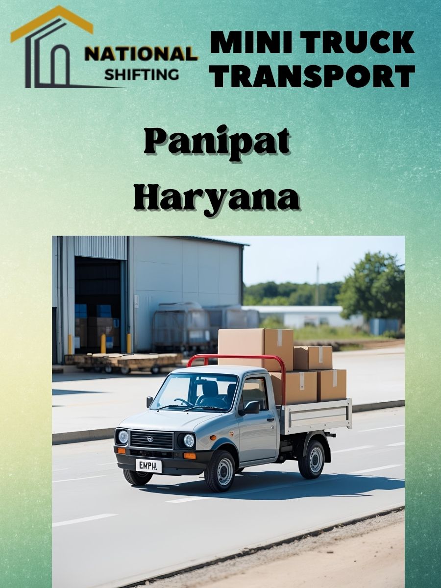 Mini truck transport services in Panipat