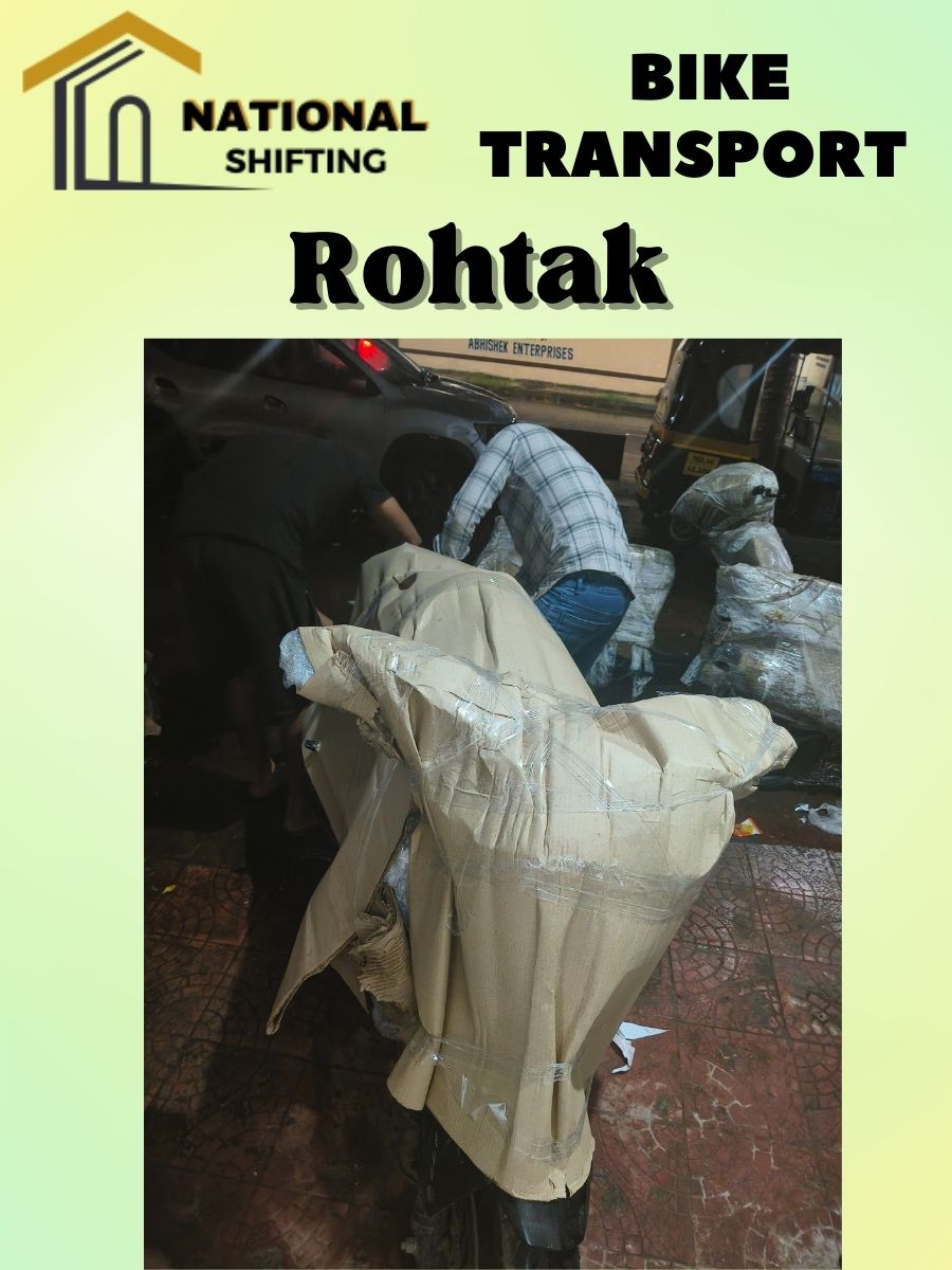 bike transport services in Rohtak