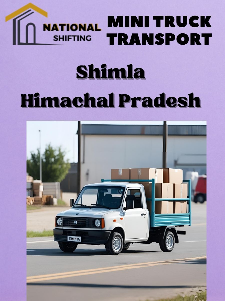 Mini truck transport services in Shimla
