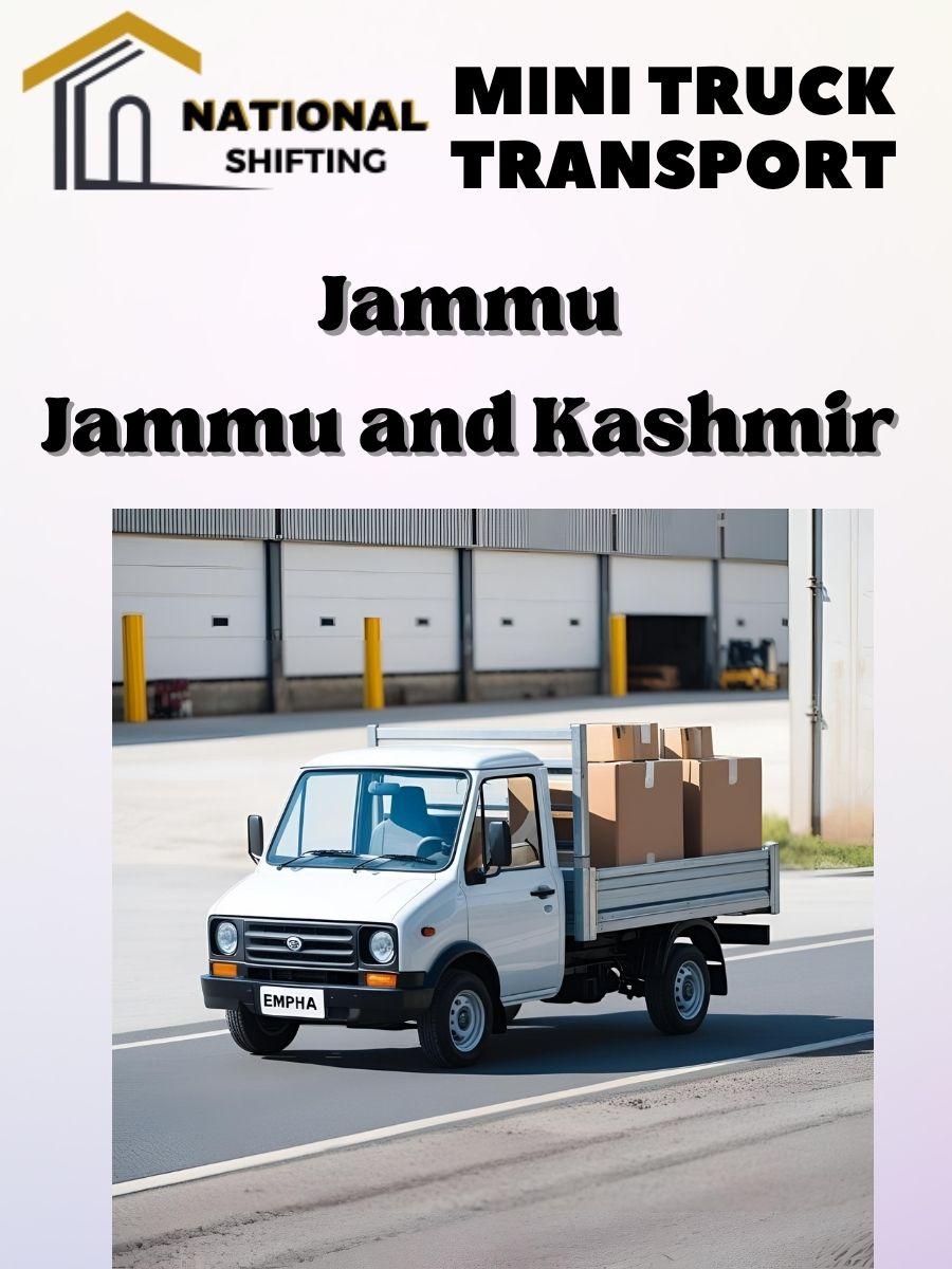 Mini truck transport services in Jammu