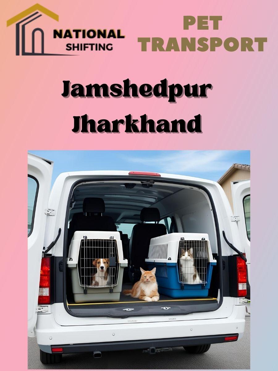 Pet transport services in Jamshedpur