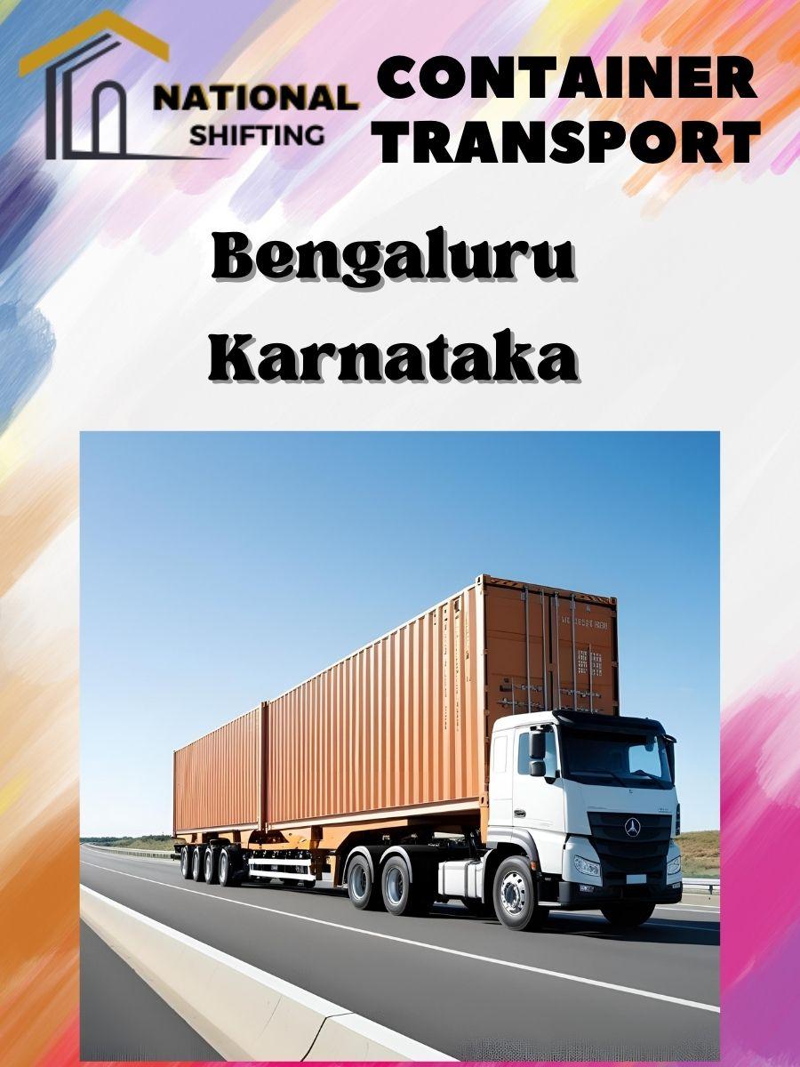Container transport services in Bengaluru