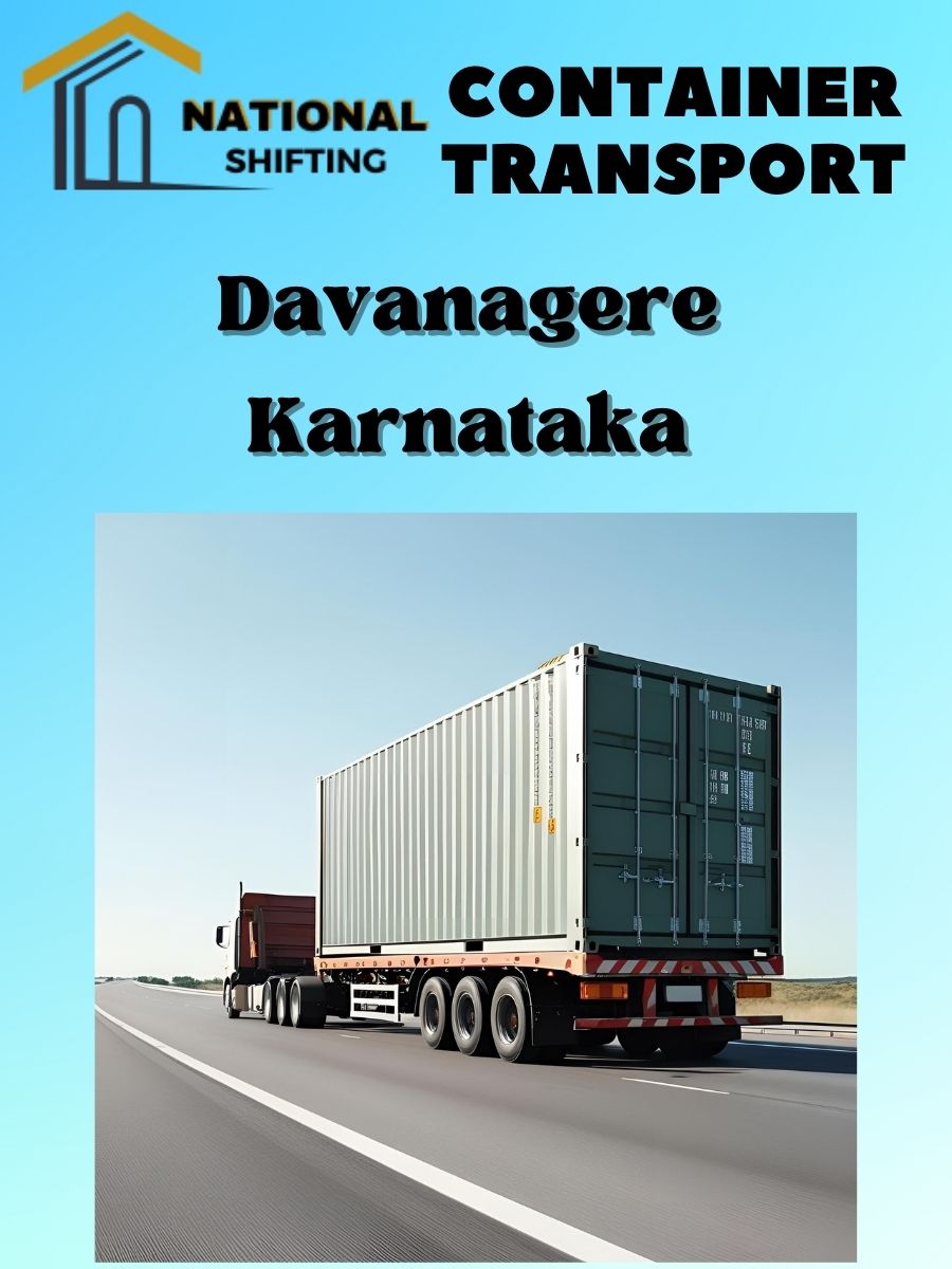 Container transport services in Davanagere