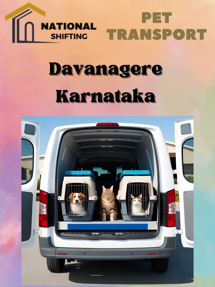 Pet transport services in Davanagere