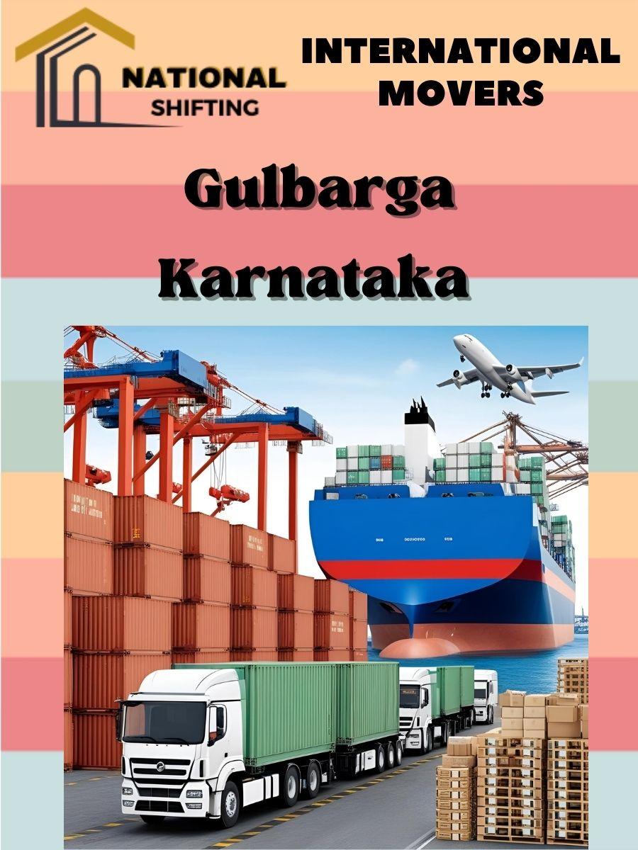 international movers and packers services in Gulbarga