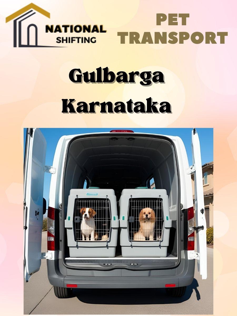 Pet transport services in Gulbarga