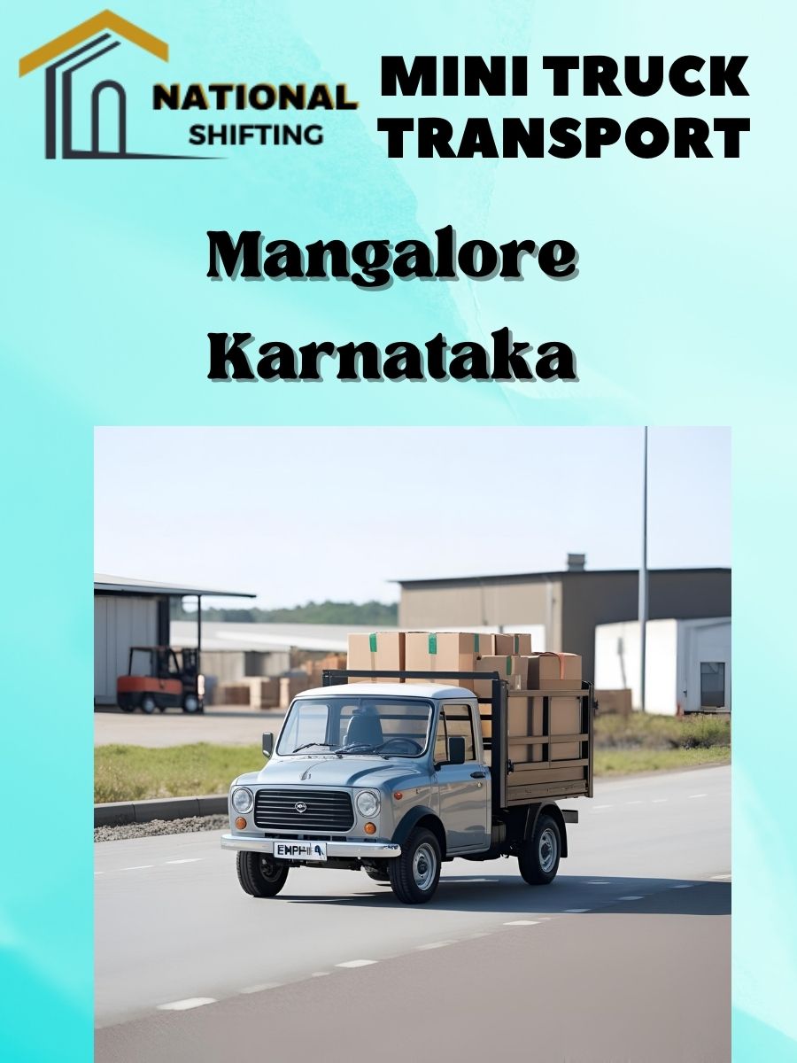Mini truck transport services in Mangalore