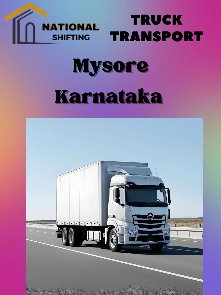 truck transport services in Mysore