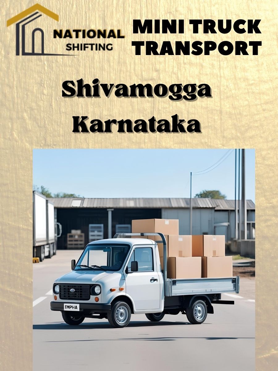 Mini truck transport services in Shivamogga