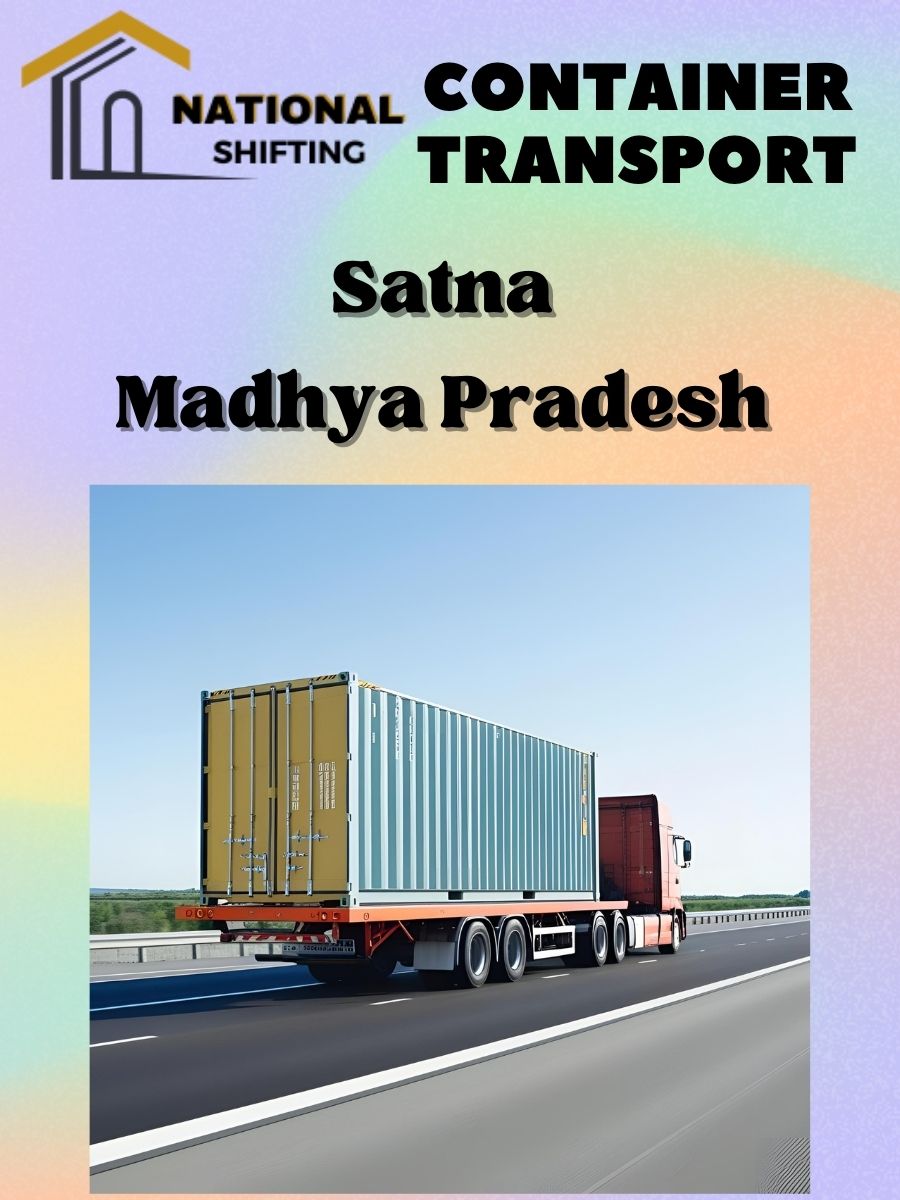 Container transport services in Satna