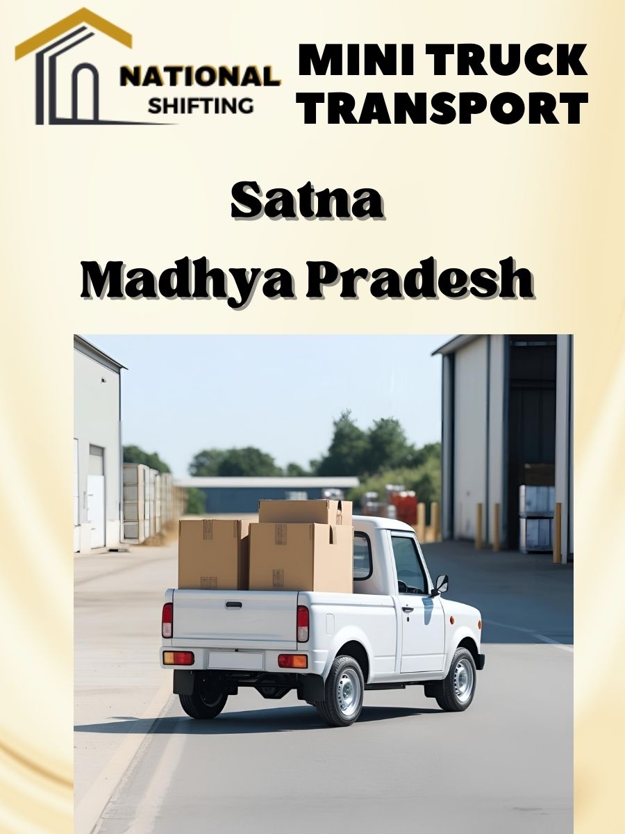 Mini truck transport services in Satna