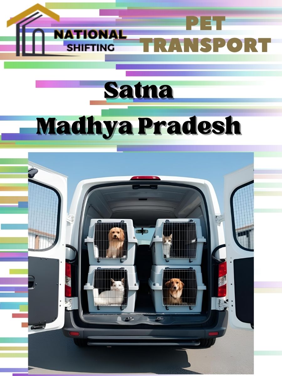 Pet transport services in Satna