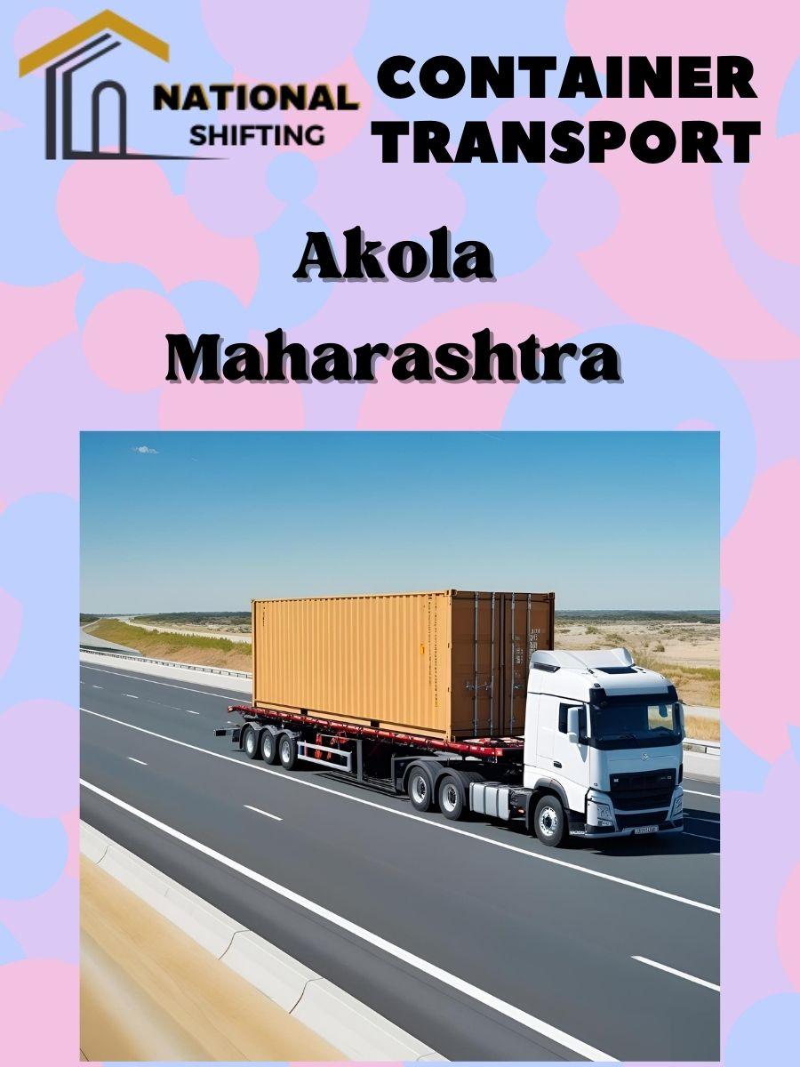 Container transport services in Akola