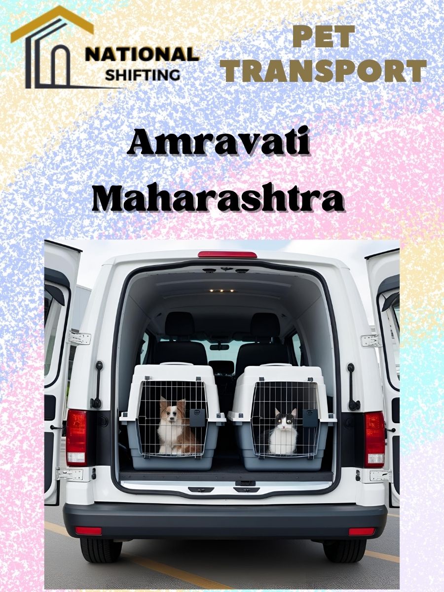 Pet transport services in Amravati