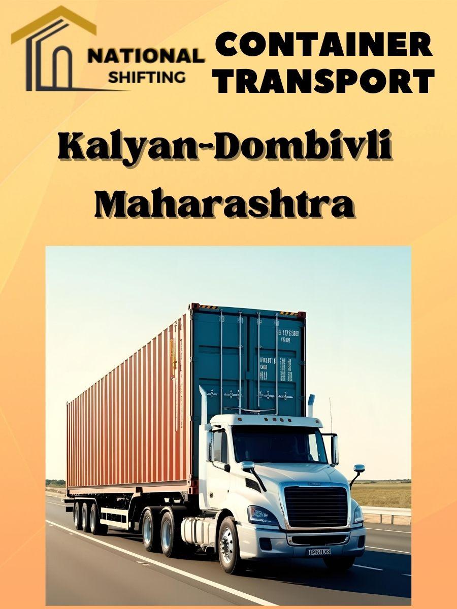 Container transport services in Kalyan-Dombivli