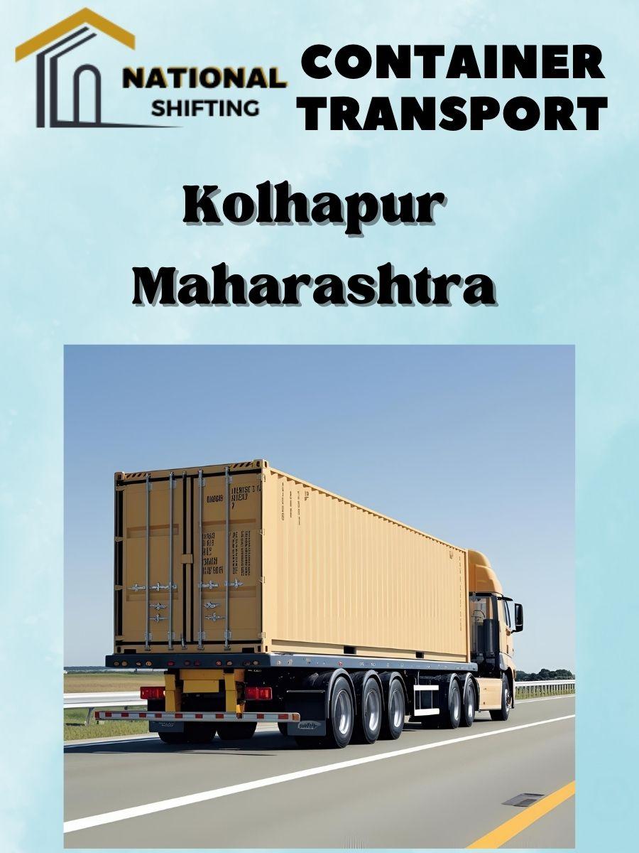 Container transport services in Kolhapur