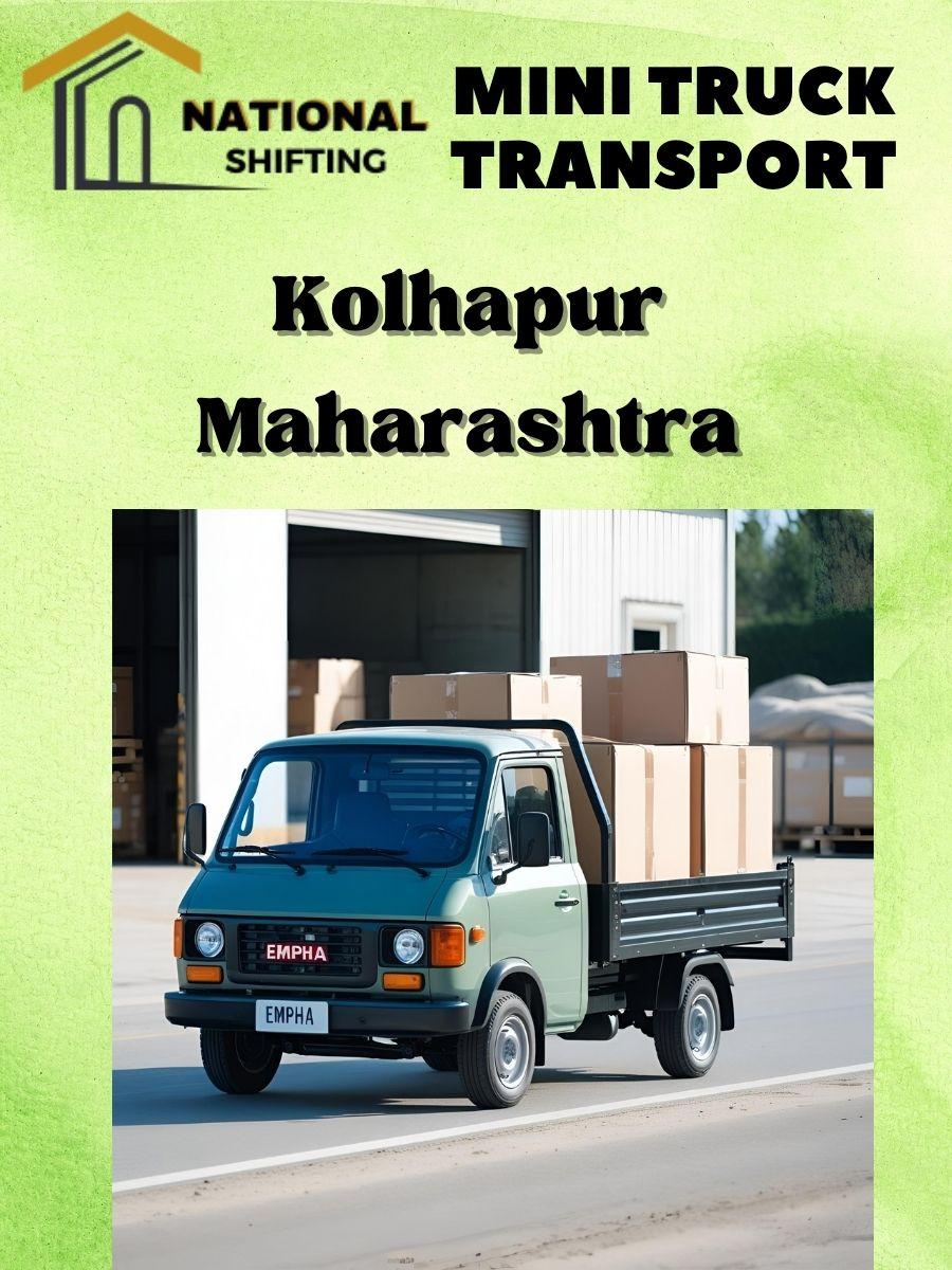 Mini truck transport services in Kolhapur