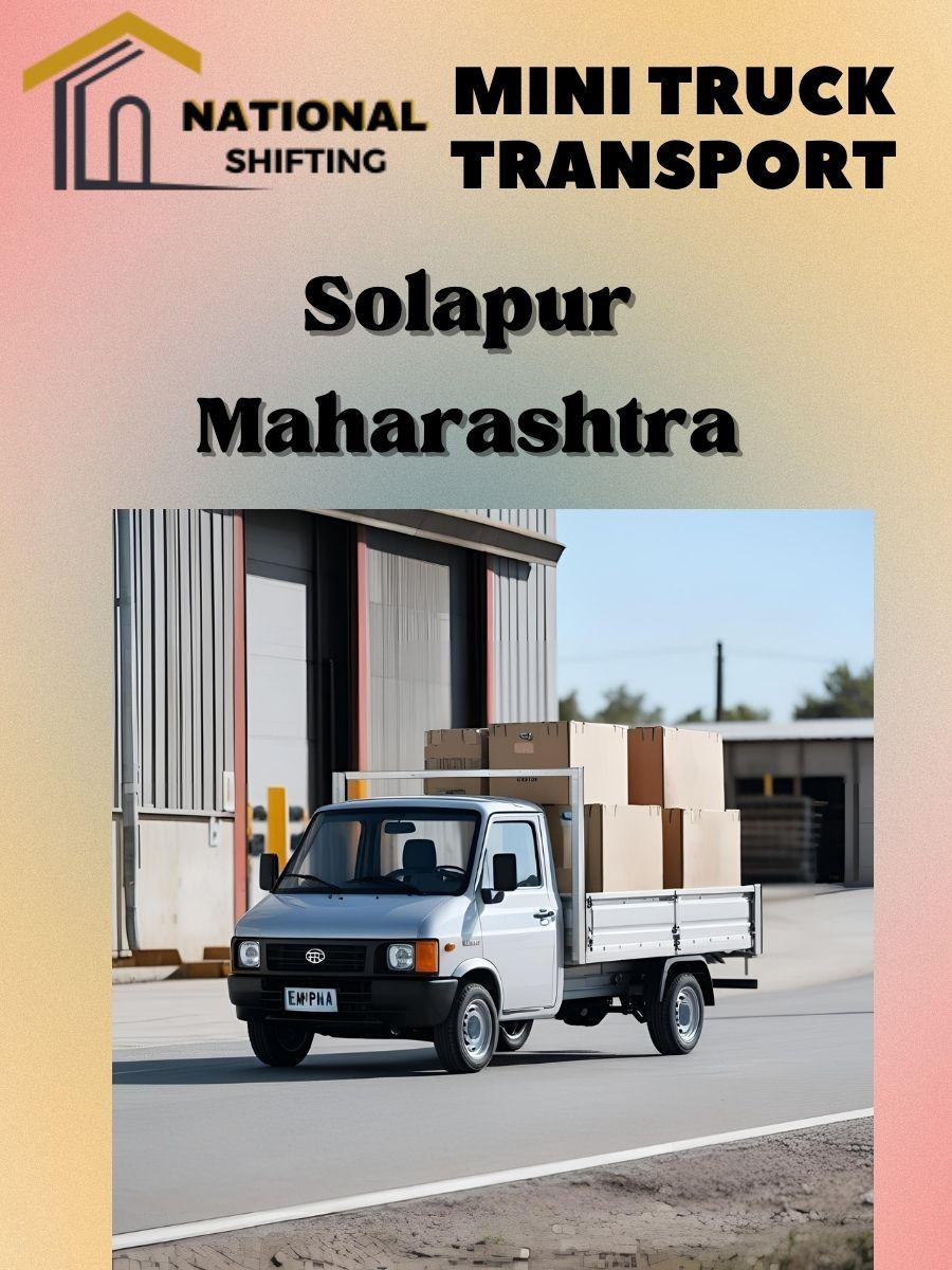 Mini truck transport services in Solapur