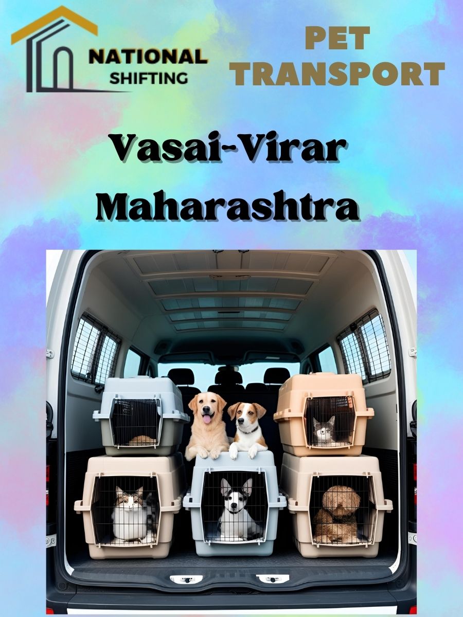 Pet transport services in Vasai-Virar
