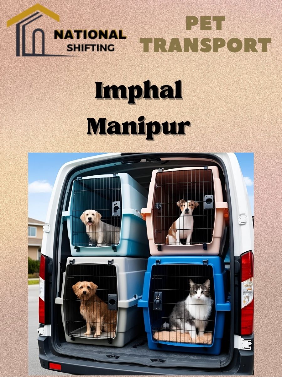 Pet transport services in Imphal