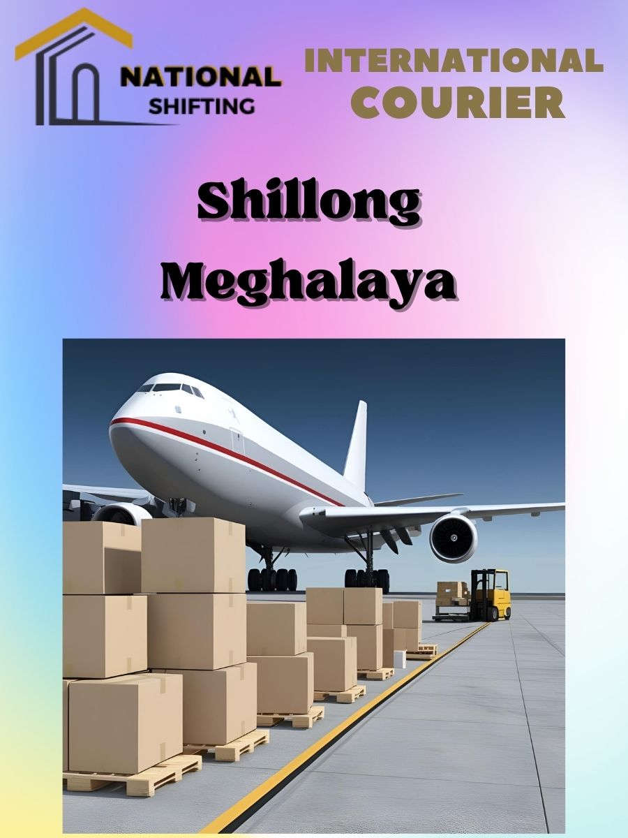 International courier services in Shillong