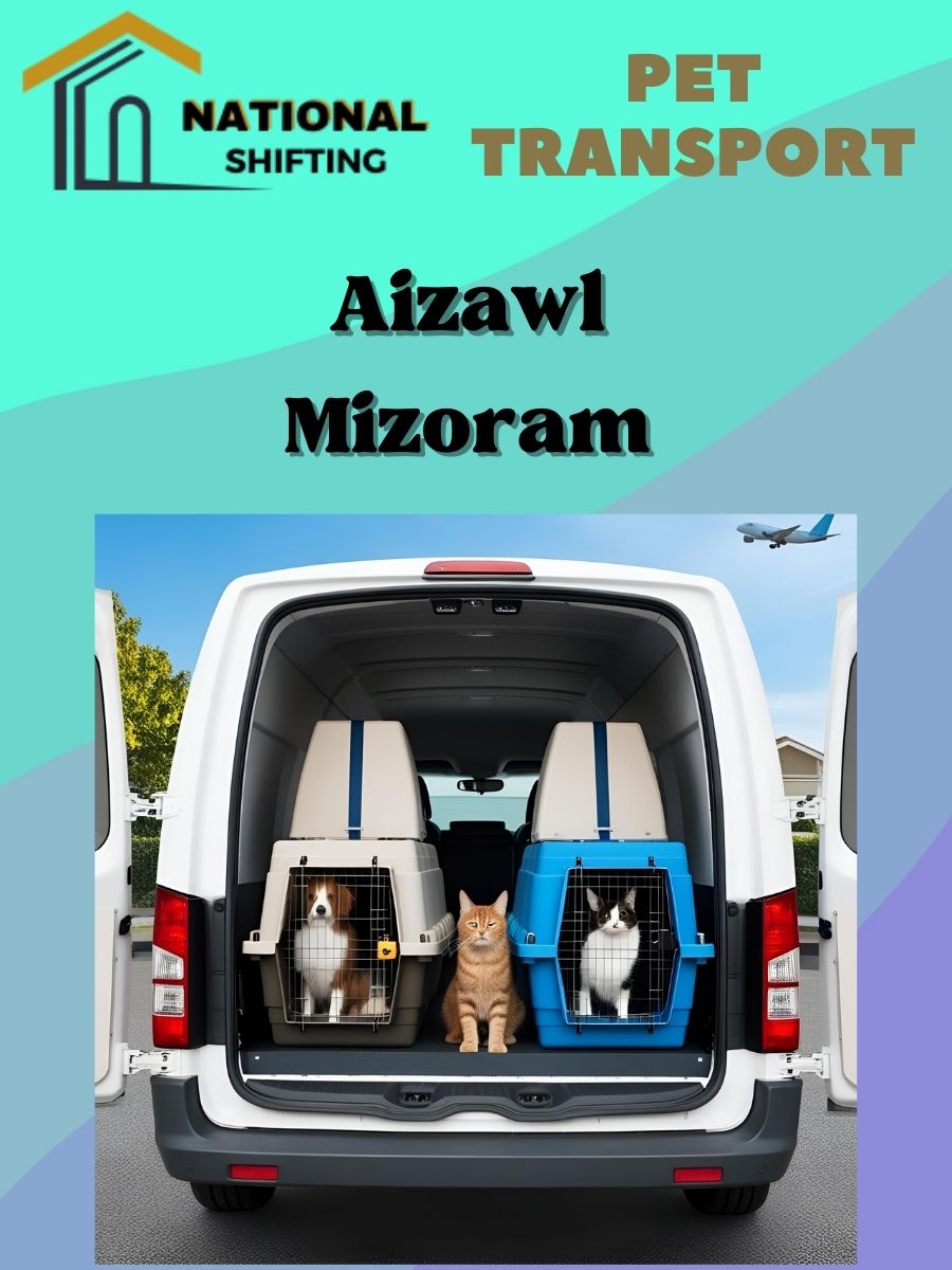 Pet transport services in Aizawl