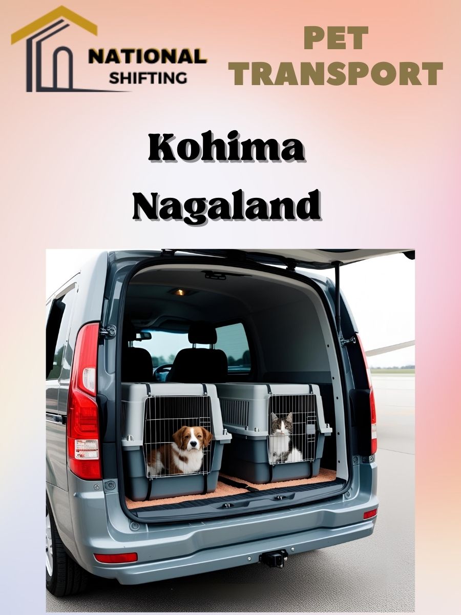 Pet transport services in Kohima